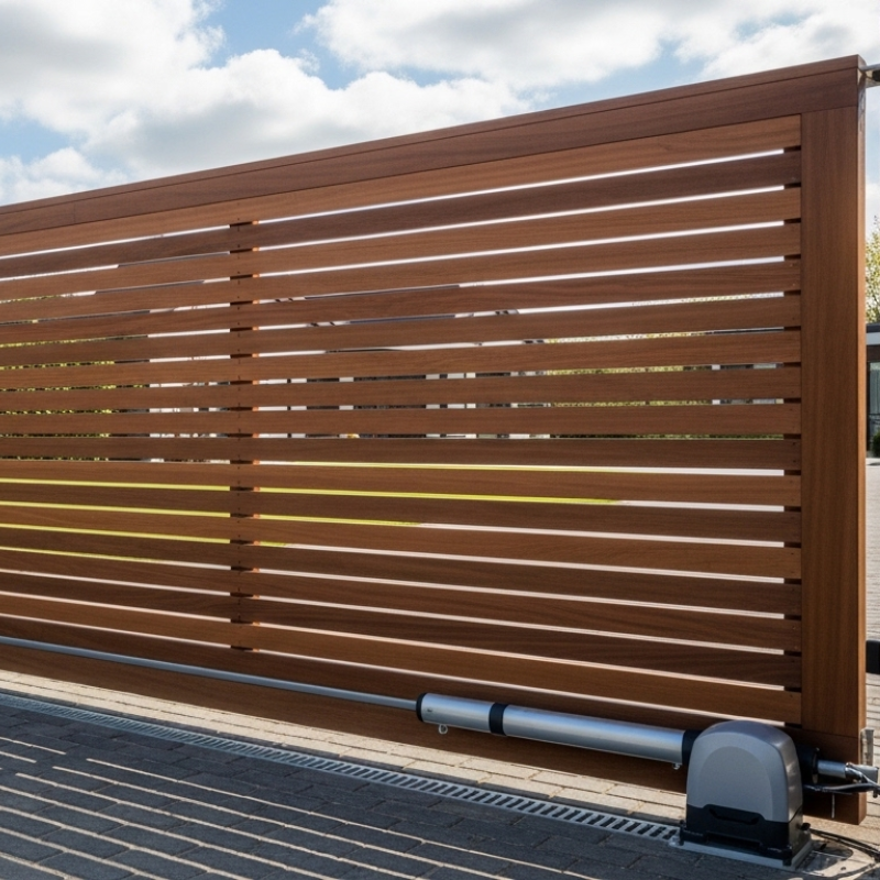 Cổng Lùa Tự Động - Cổng Trượt Ngang