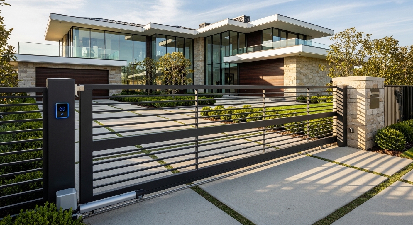 cổng trượt tự động gặp lỗi cần sửa chữa