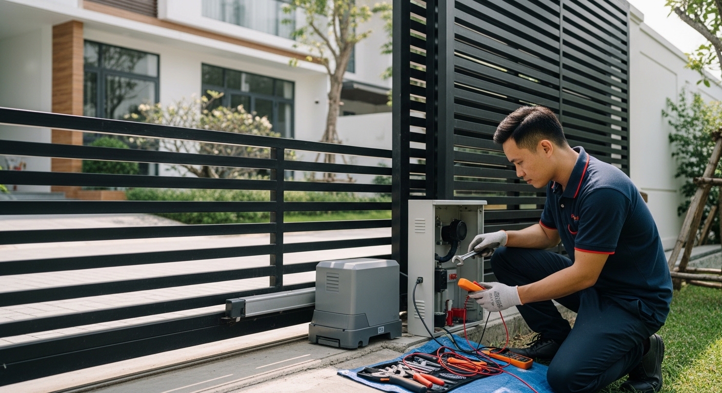 sửa chữa cửa cổng tự động tại Vũng Tàu